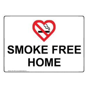Smoke free home